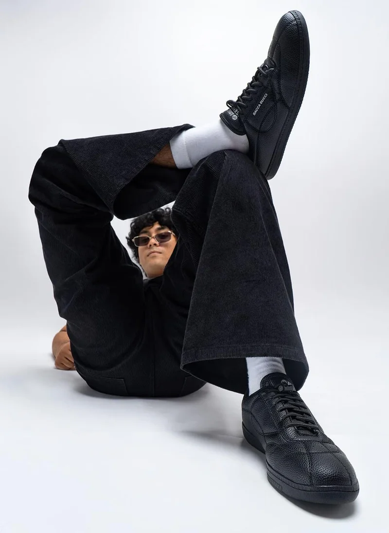 Bacca Bucci Shadow Black ESSENCE | Ortholite Insole & Elastic Laces for Men | Best Price UAE